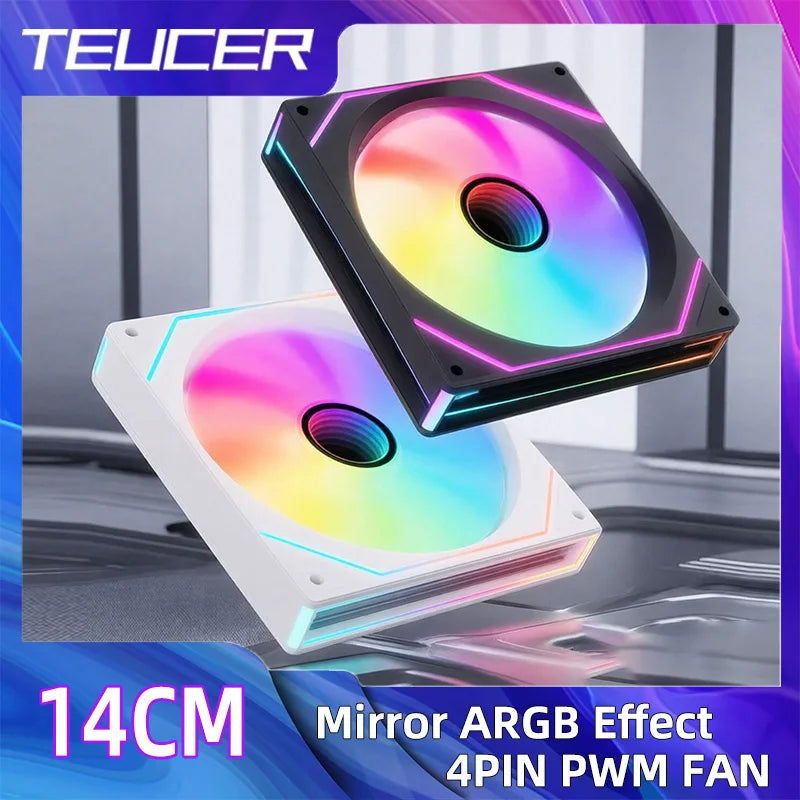 140mm ARGB Infinity Mirror PC Fan