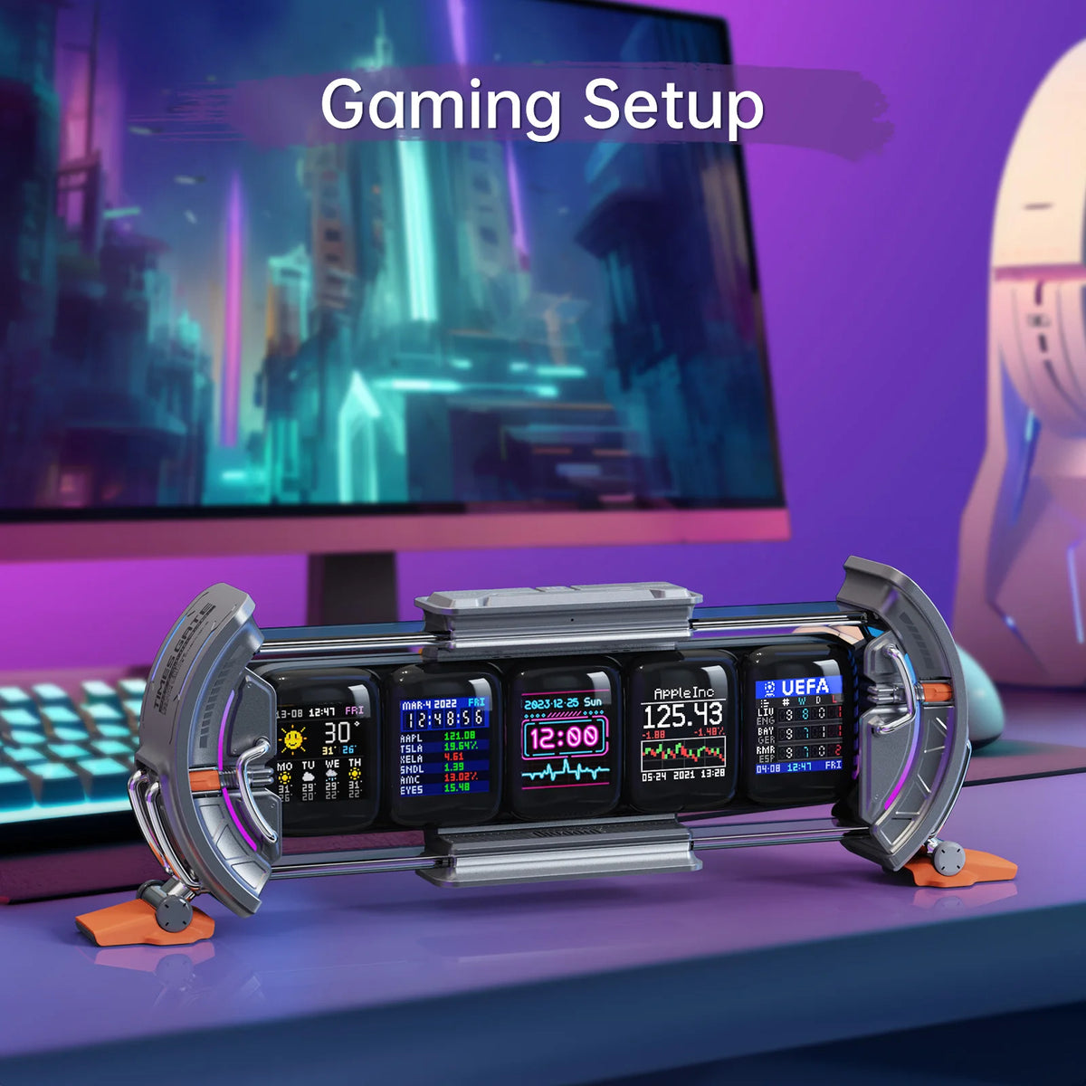 Divoom Times Gate RGB Gaming Clock