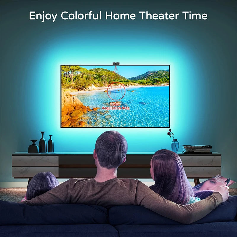 RGBIC TV Backlight Strip Camera Sync