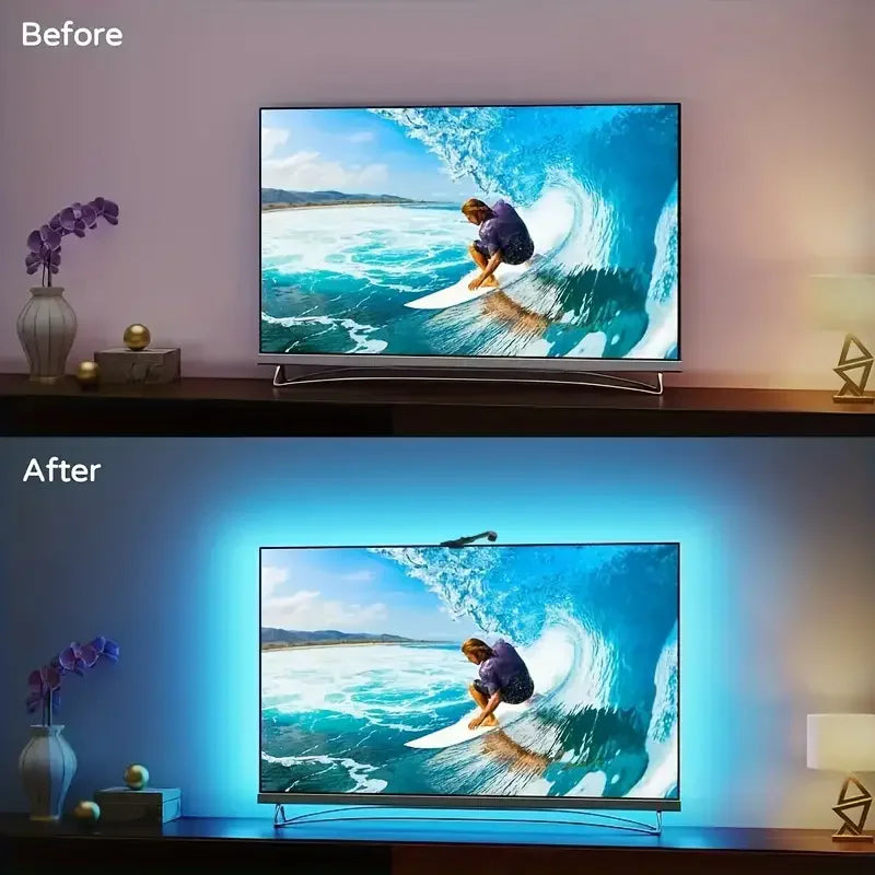 RGBIC TV Backlight Strip Camera Sync