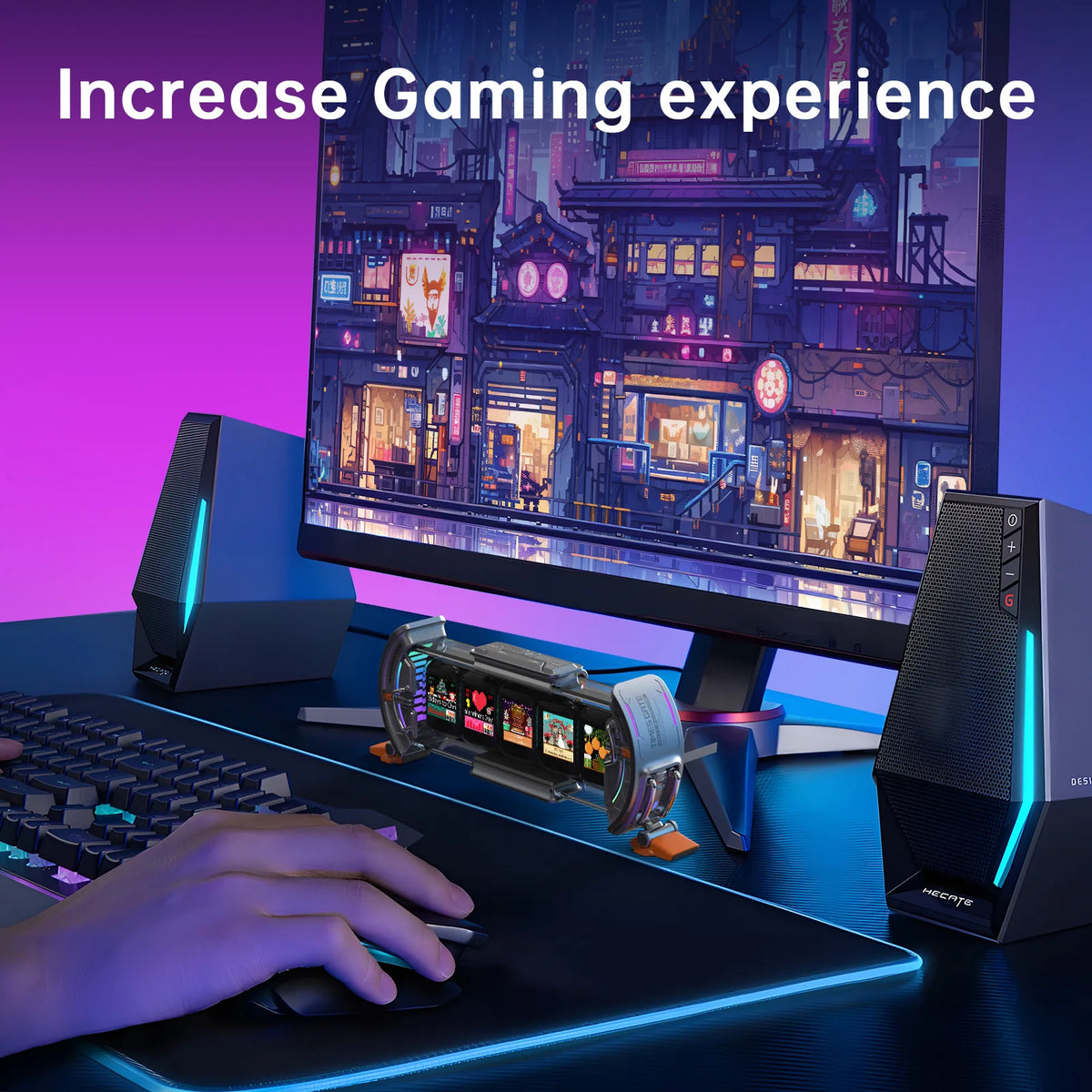 Divoom Times Gate RGB Gaming Clock