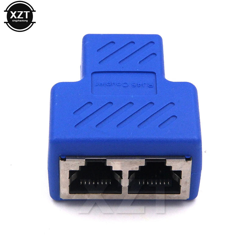 Cat6 Ethernet RJ45 Splitter Adapter
