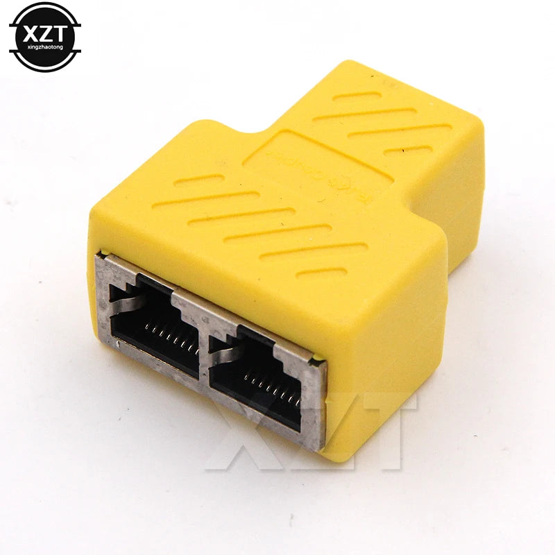 Cat6 Ethernet RJ45 Splitter Adapter