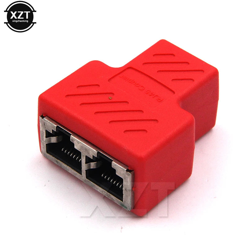 Cat6 Ethernet RJ45 Splitter Adapter