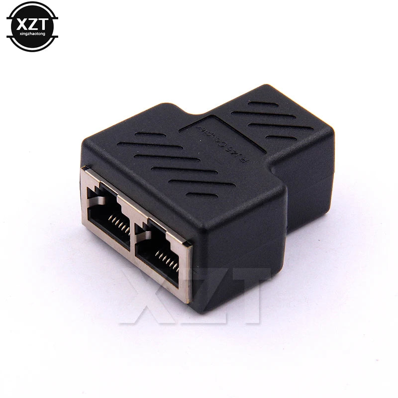 Cat6 Ethernet RJ45 Splitter Adapter