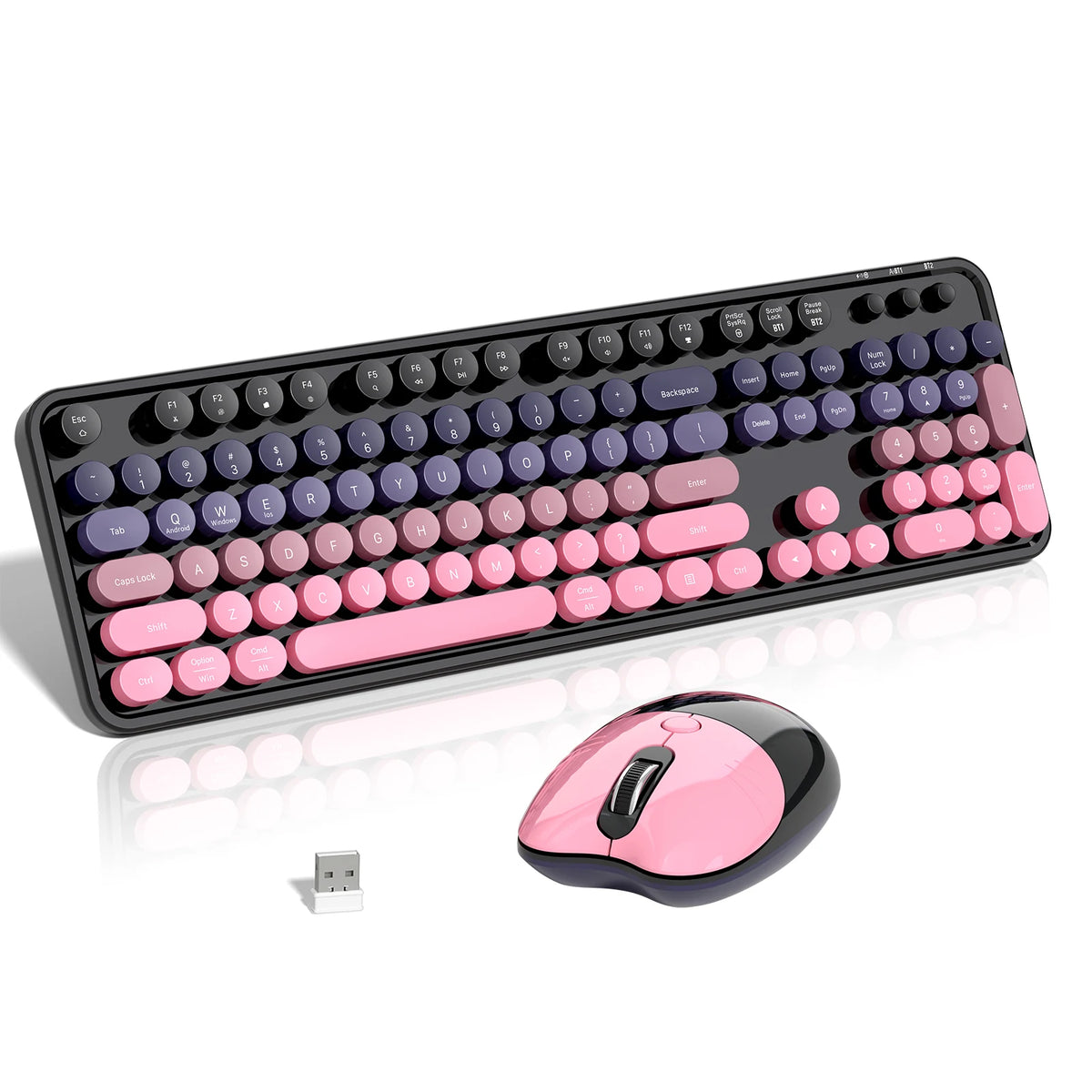 MOFII Sweet Wireless Keyboard Mouse Combo