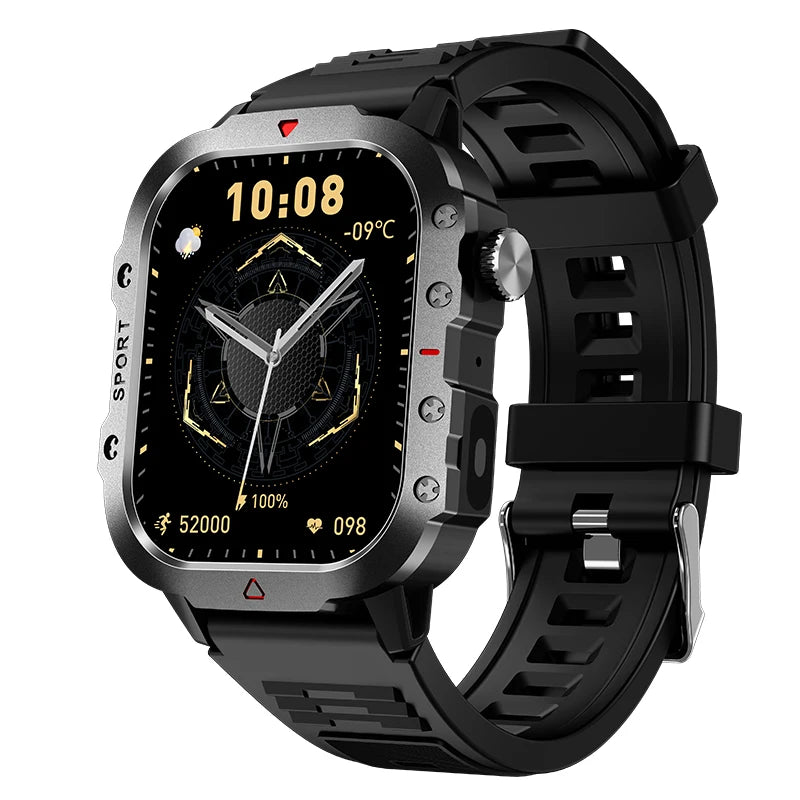 Outdoor 2.01'' Men's Smartwatches Flashlight Fitness Clock Wireless Call Sports Wrist Smart Watches for Women IOS Android 2026
