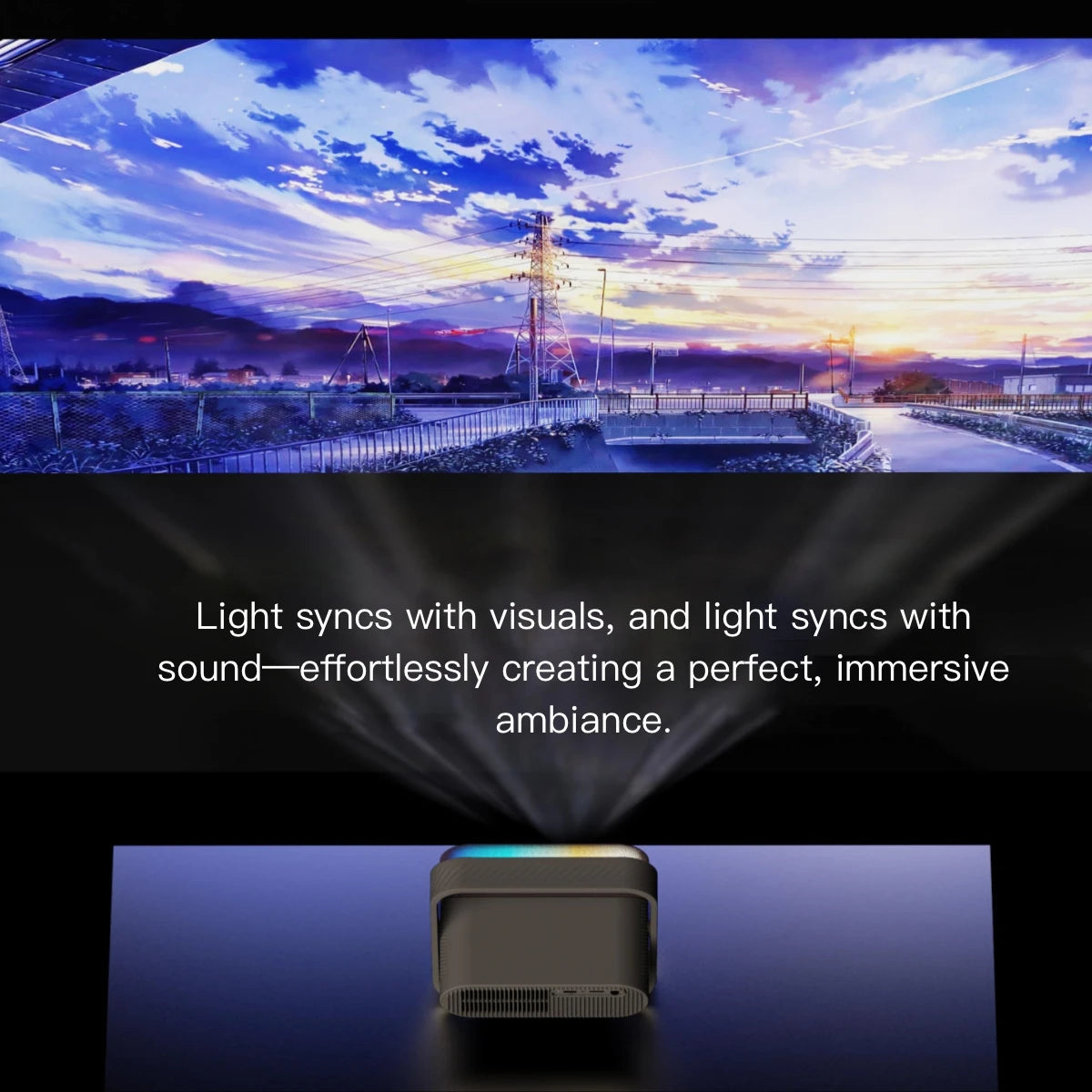 Salange P40 4K Smart Projector