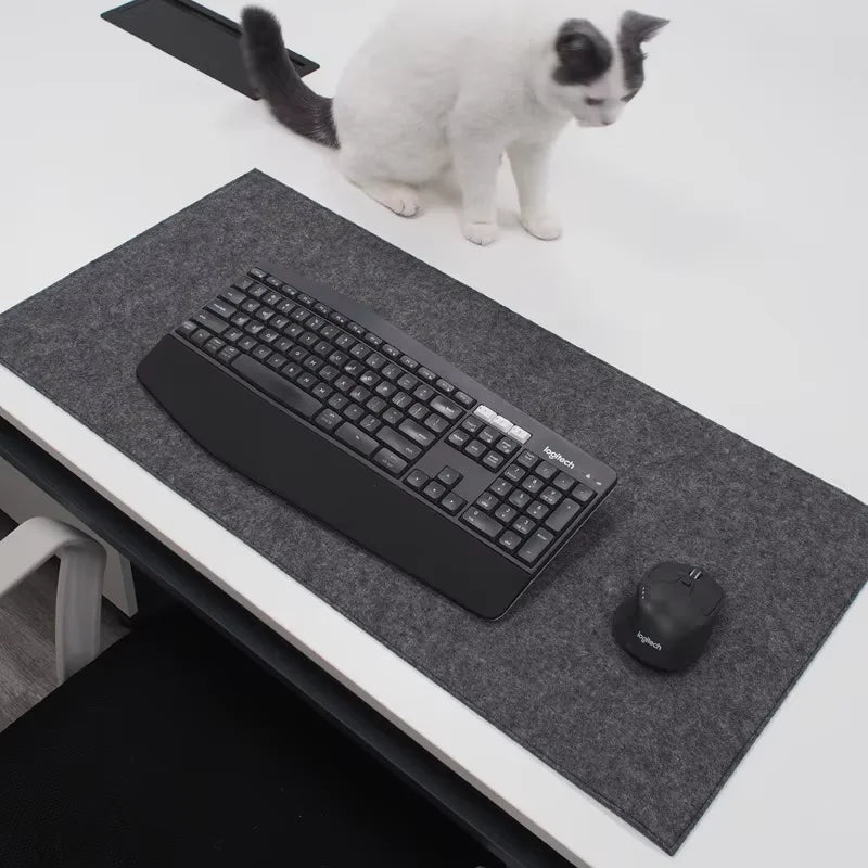 Large Felt Computer Desk Mat