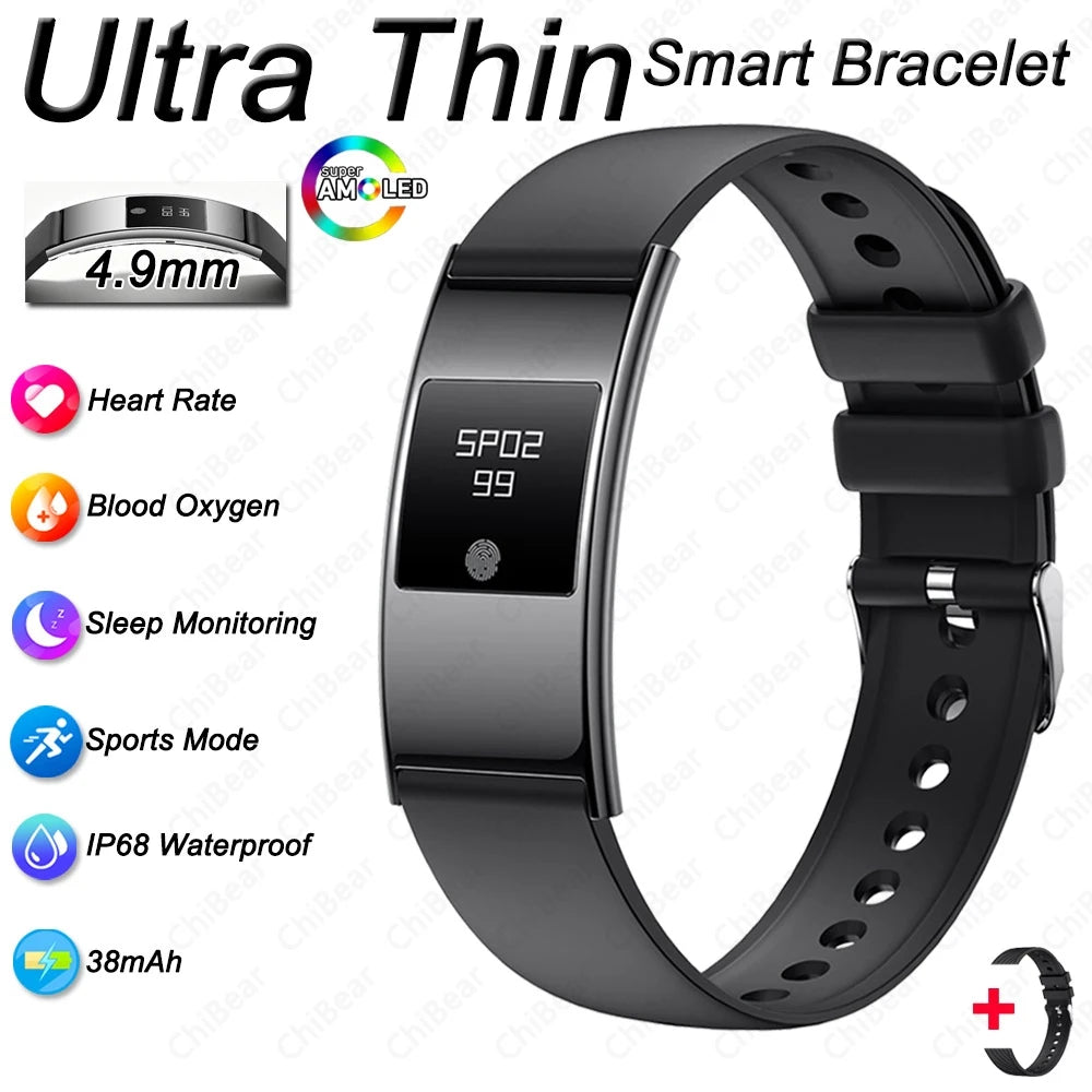 Ultra Slim Health Monitoring Smartwatch