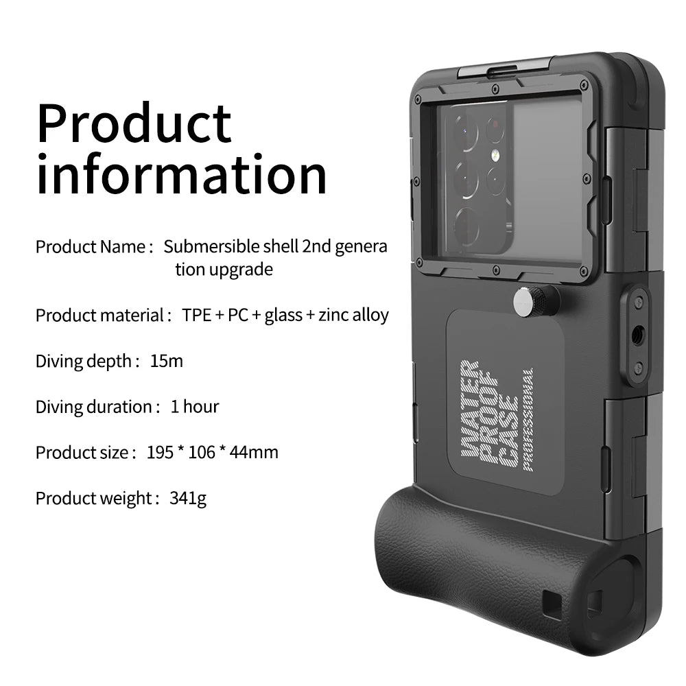 Shellbox IP68 Waterproof Phone Case