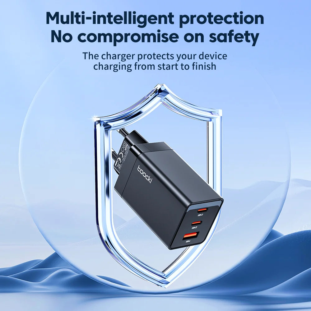Toocki 67W GaN USB-C Charger