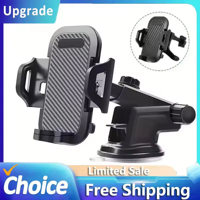 360° Suction Cup Car Phone Mount