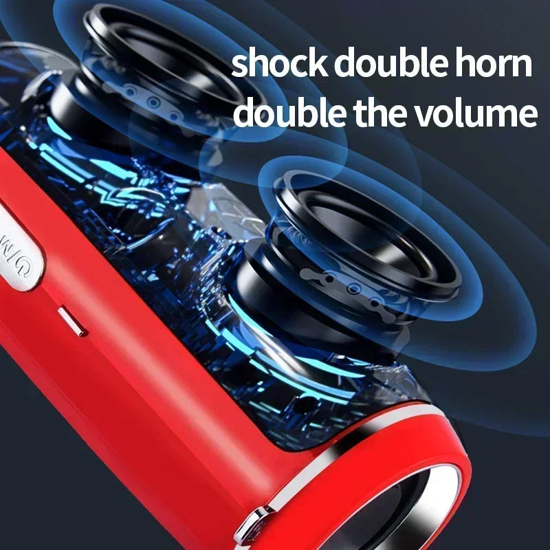 Portable Waterproof Bluetooth Bass Speaker