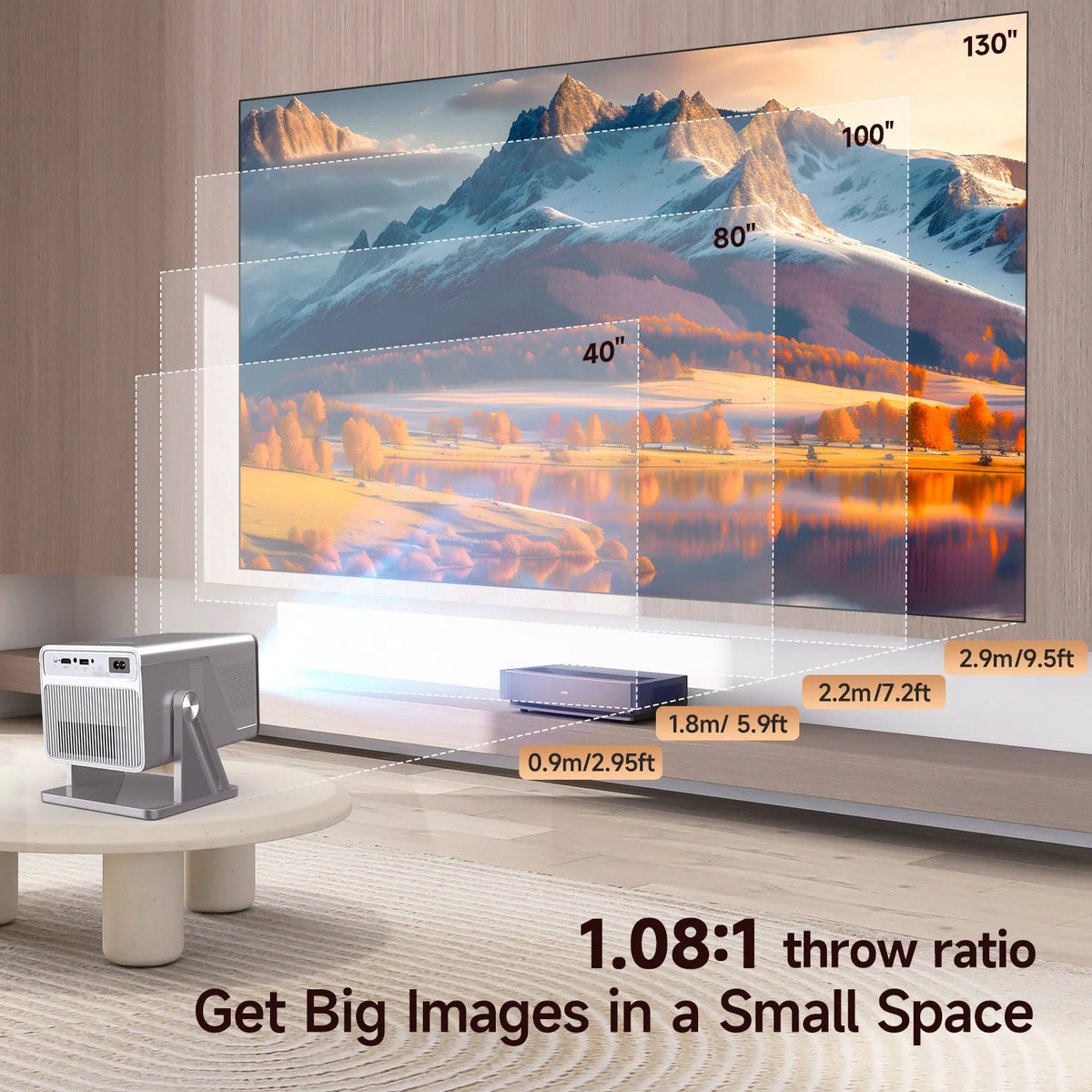 Magcubic X7 1080P Smart Projector