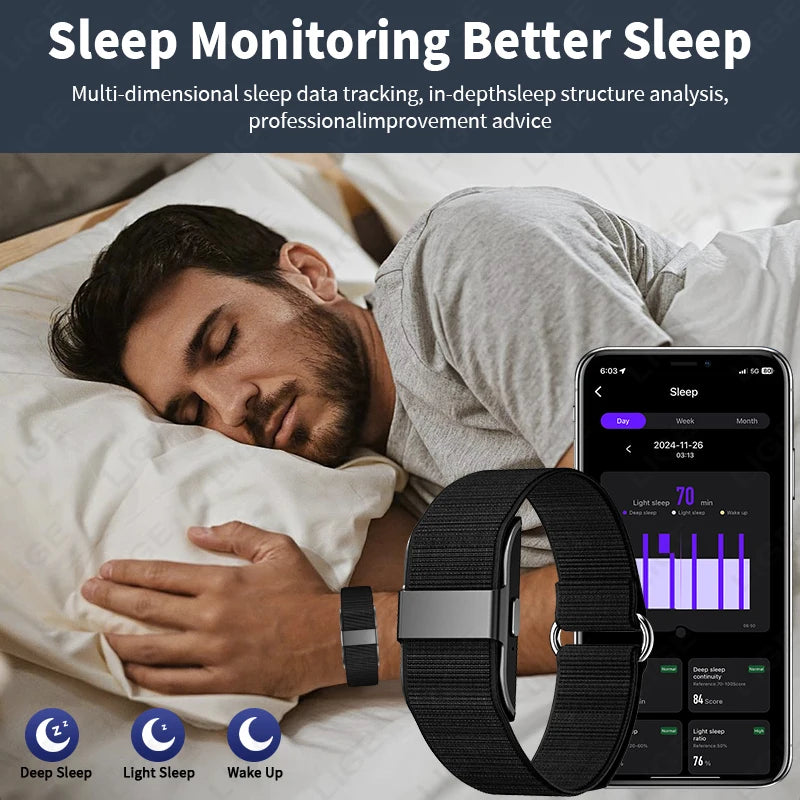 LIGE Smart Bracelet Fitness Tracker