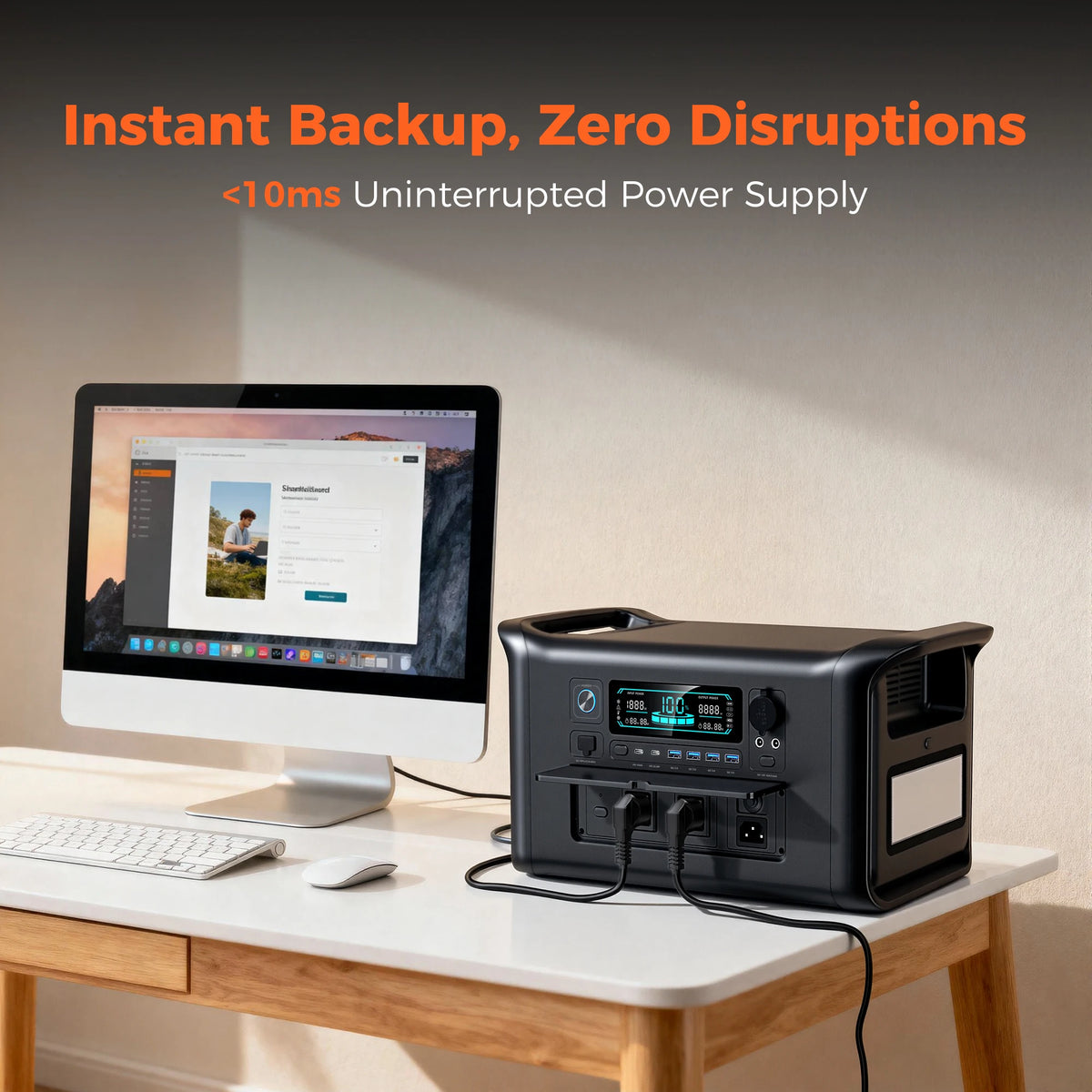 1800W 1024Wh Portable Power Station