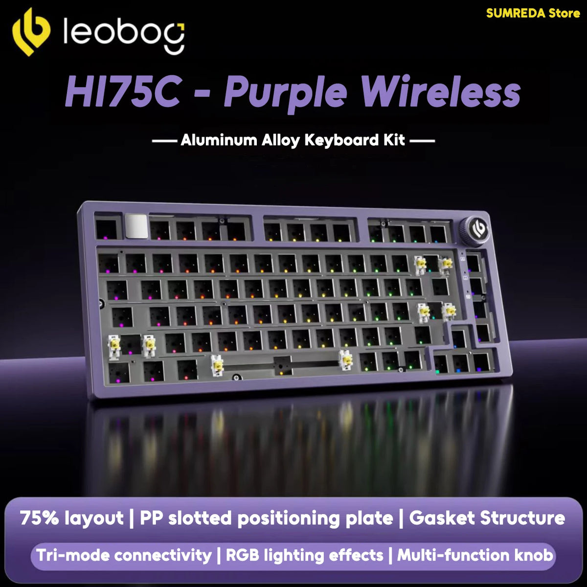 LEOBOG Hi75 Pro Wireless Mechanical Keyboard