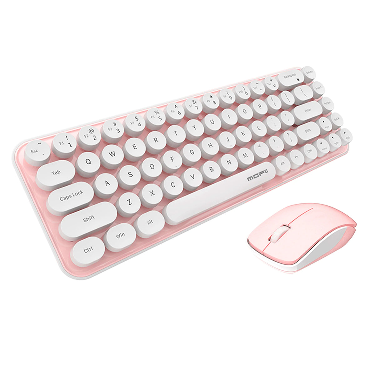 MOFII Idol Pink Wireless Keyboard Combo