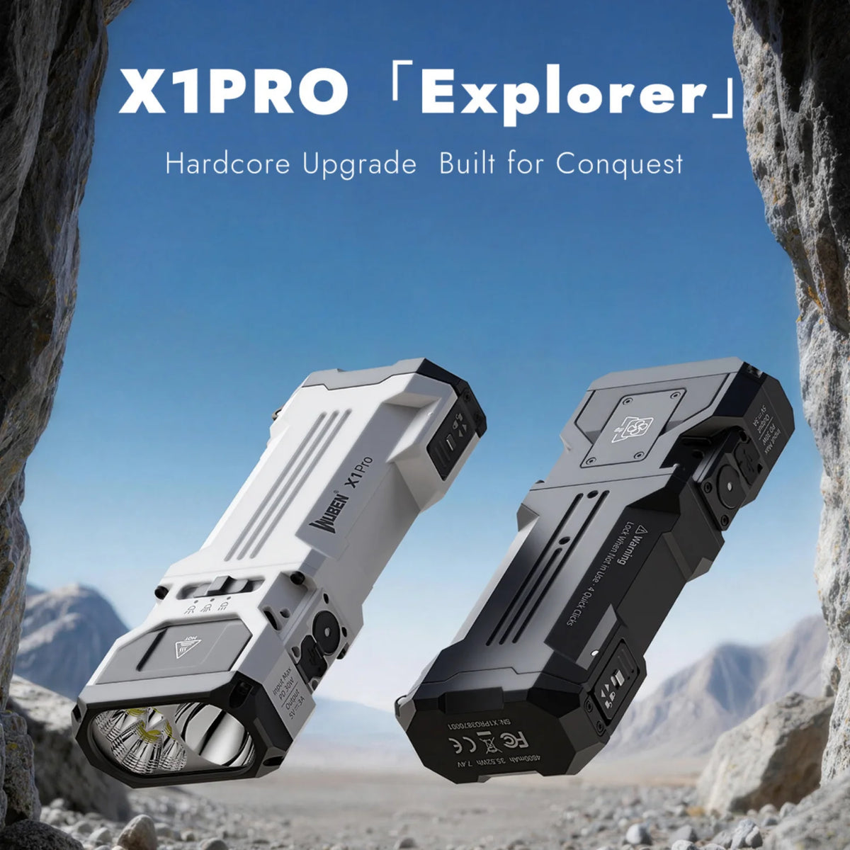 WUBEN X1 Pro 12300LM Flashlight