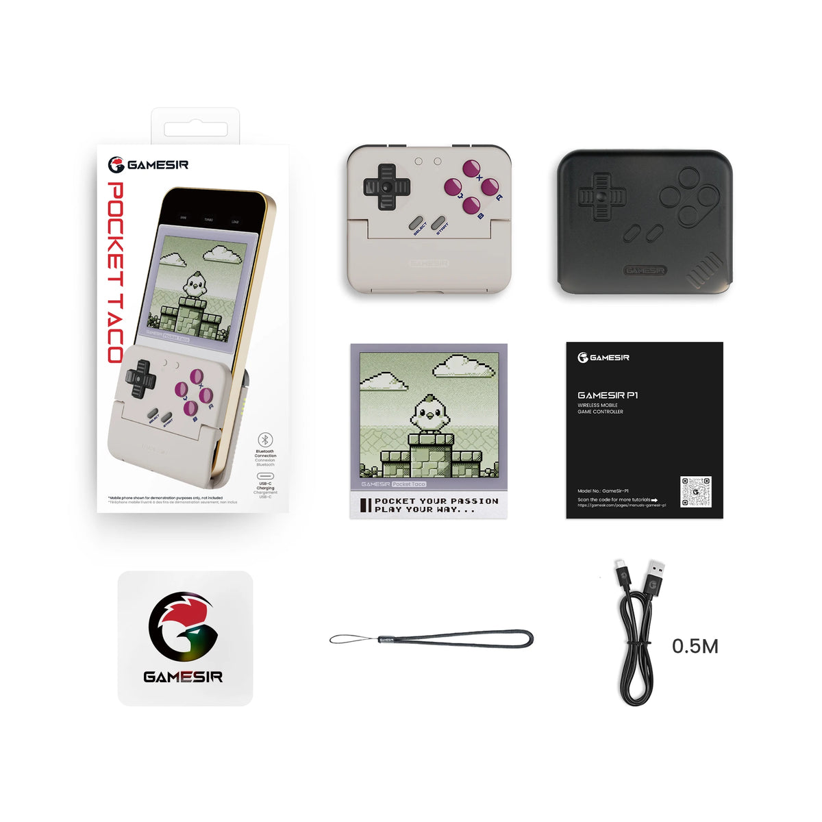 GameSir Pocket Taco Mobile Gamepad