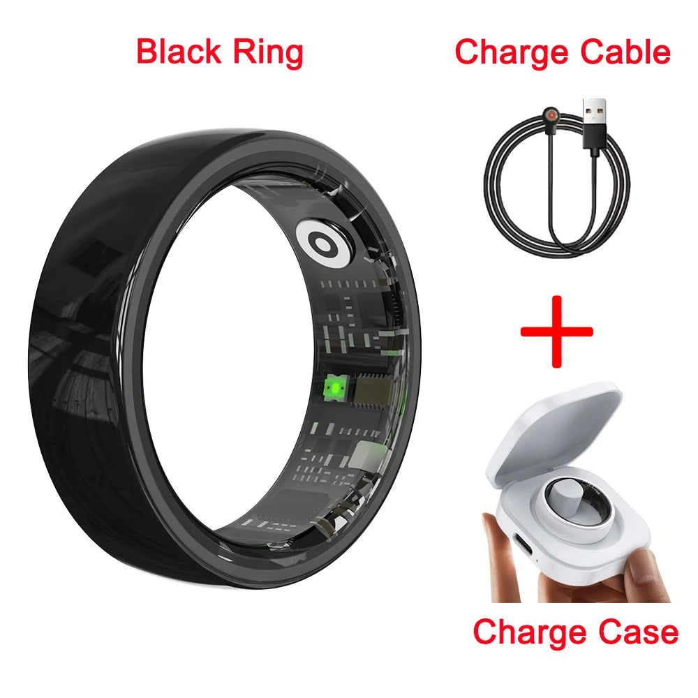 Ceramic Smart Ring Health Tracker