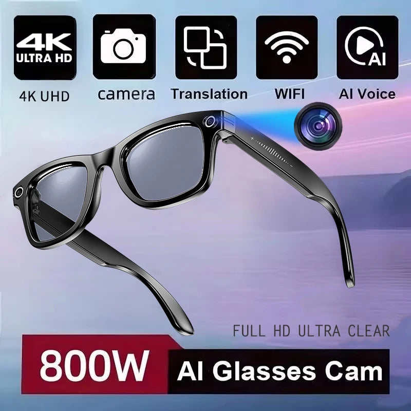 800W AI Smart Translation Glasses