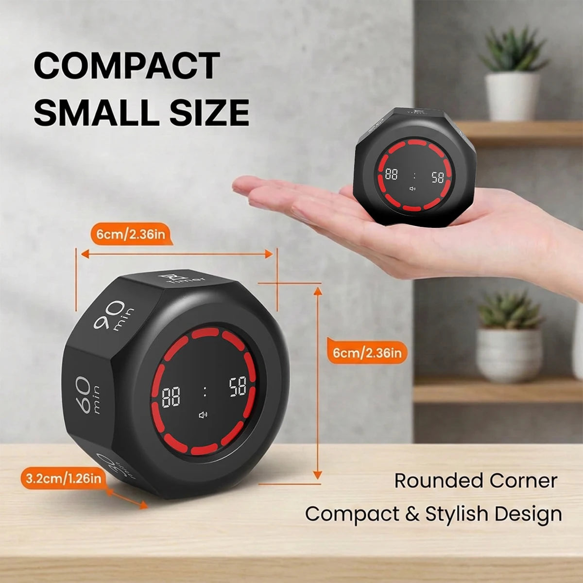 Gravity Sensor Pomodoro Countdown Timer