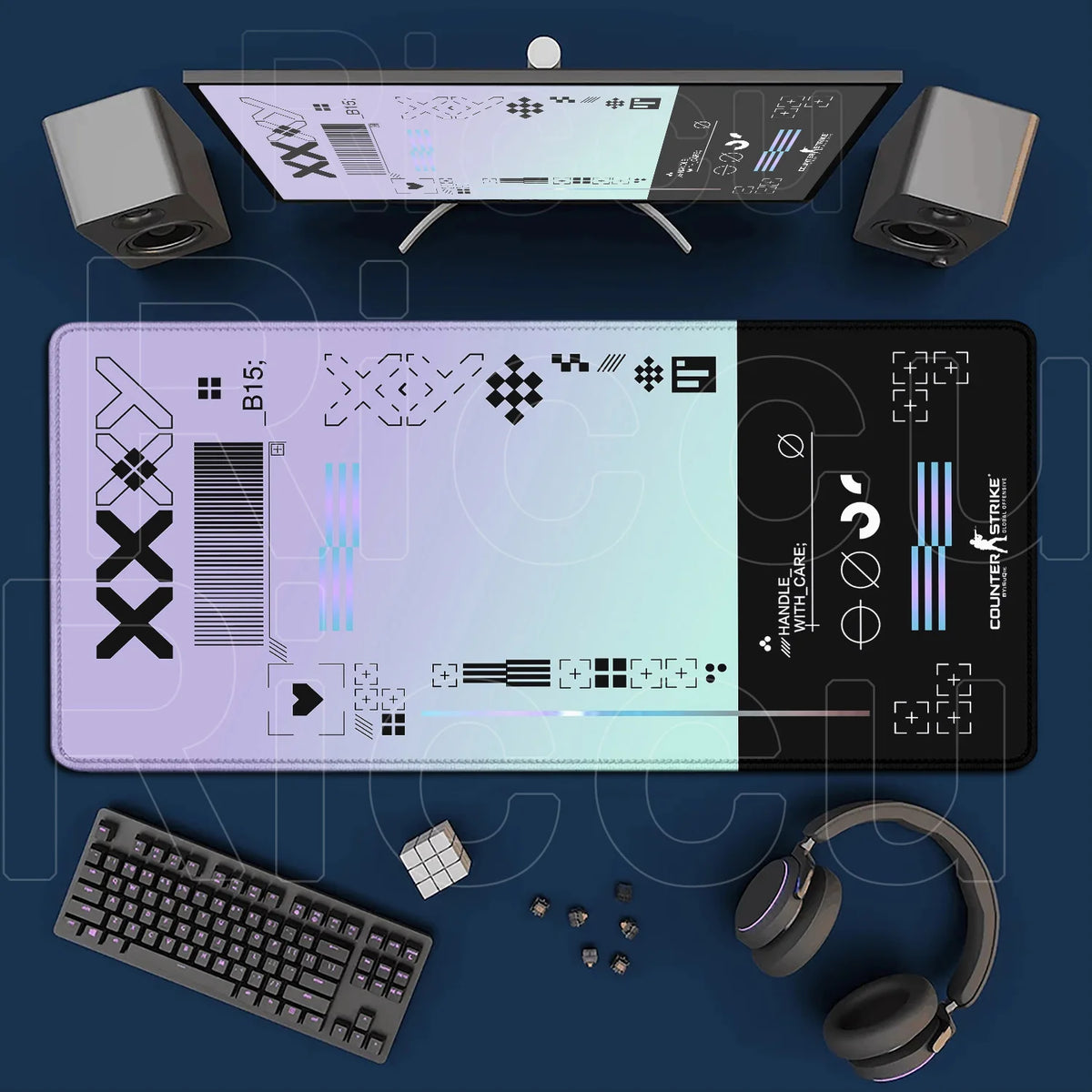 Pink CSGO Gaming Mouse Pad