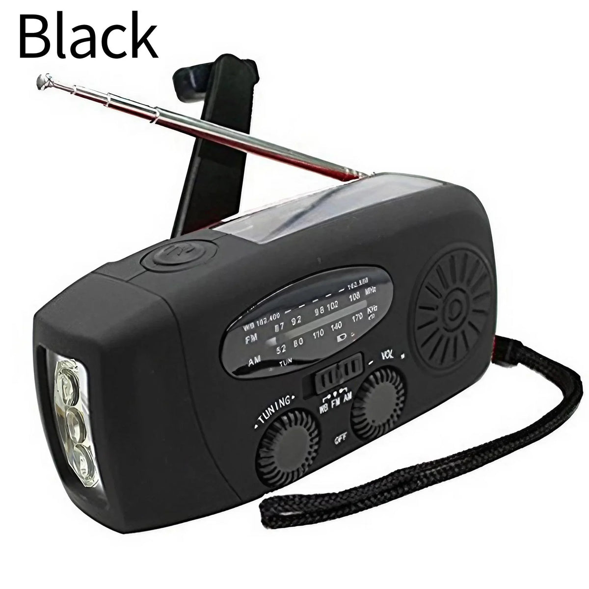 Solar Hand Crank Emergency Weather Radio