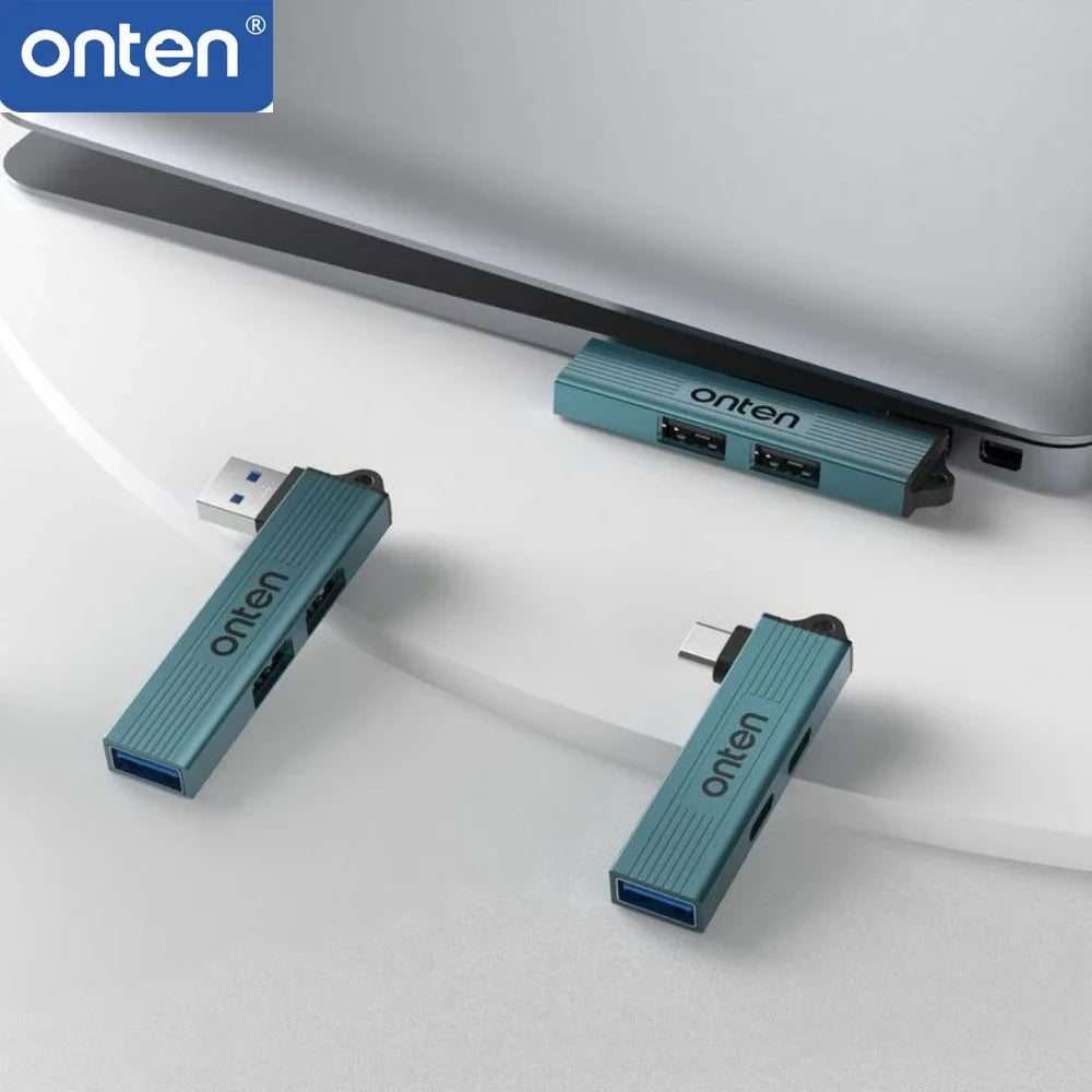 ONTEN 3-in-1 USB-C USB Hub