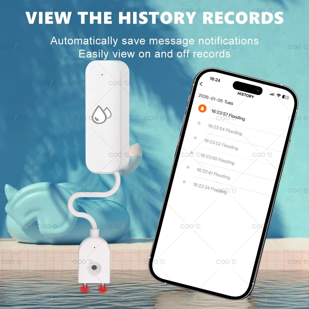 Tuya ZigBee Smart Water Leak Sensor