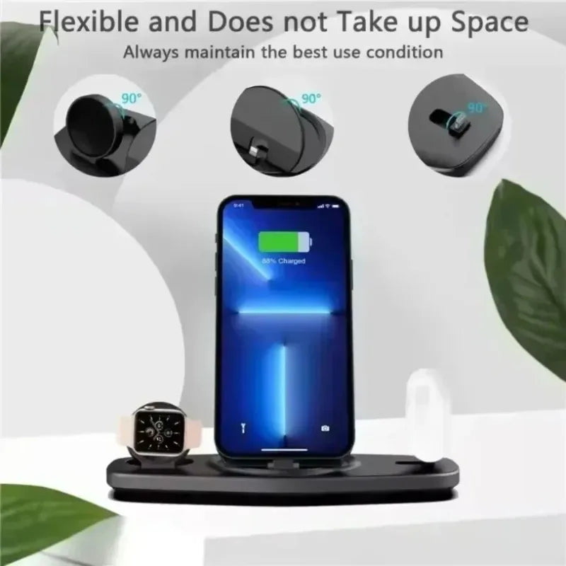 3-in-1 Desktop Wireless Charging Station