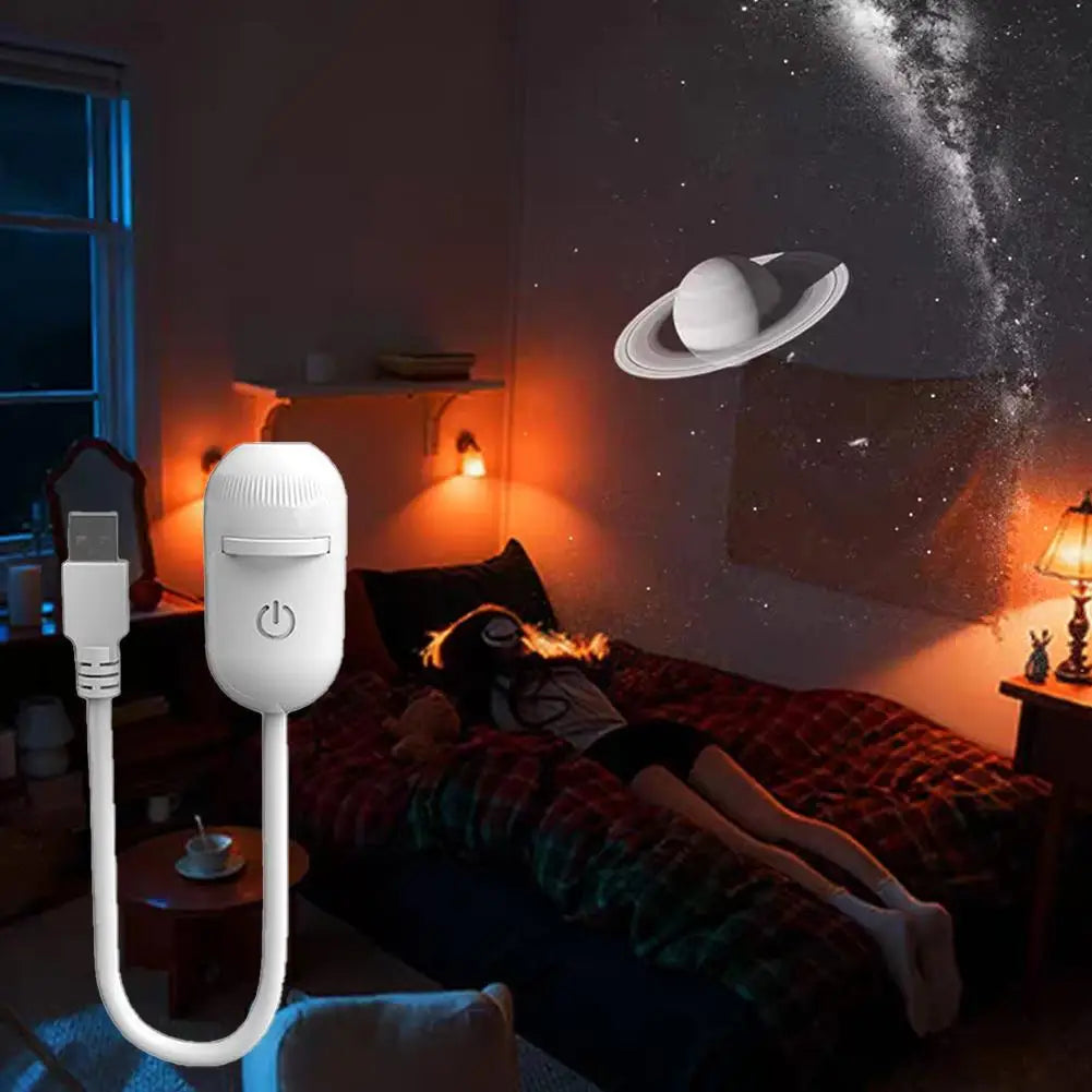 2-in-1 LED Galaxy Star Projector