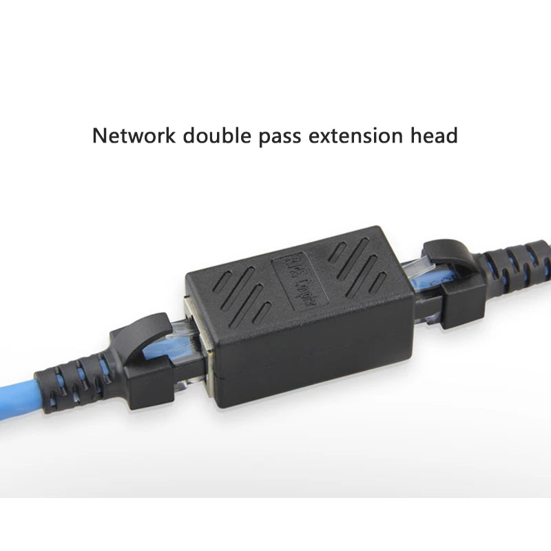Cat6 Ethernet RJ45 Splitter Adapter