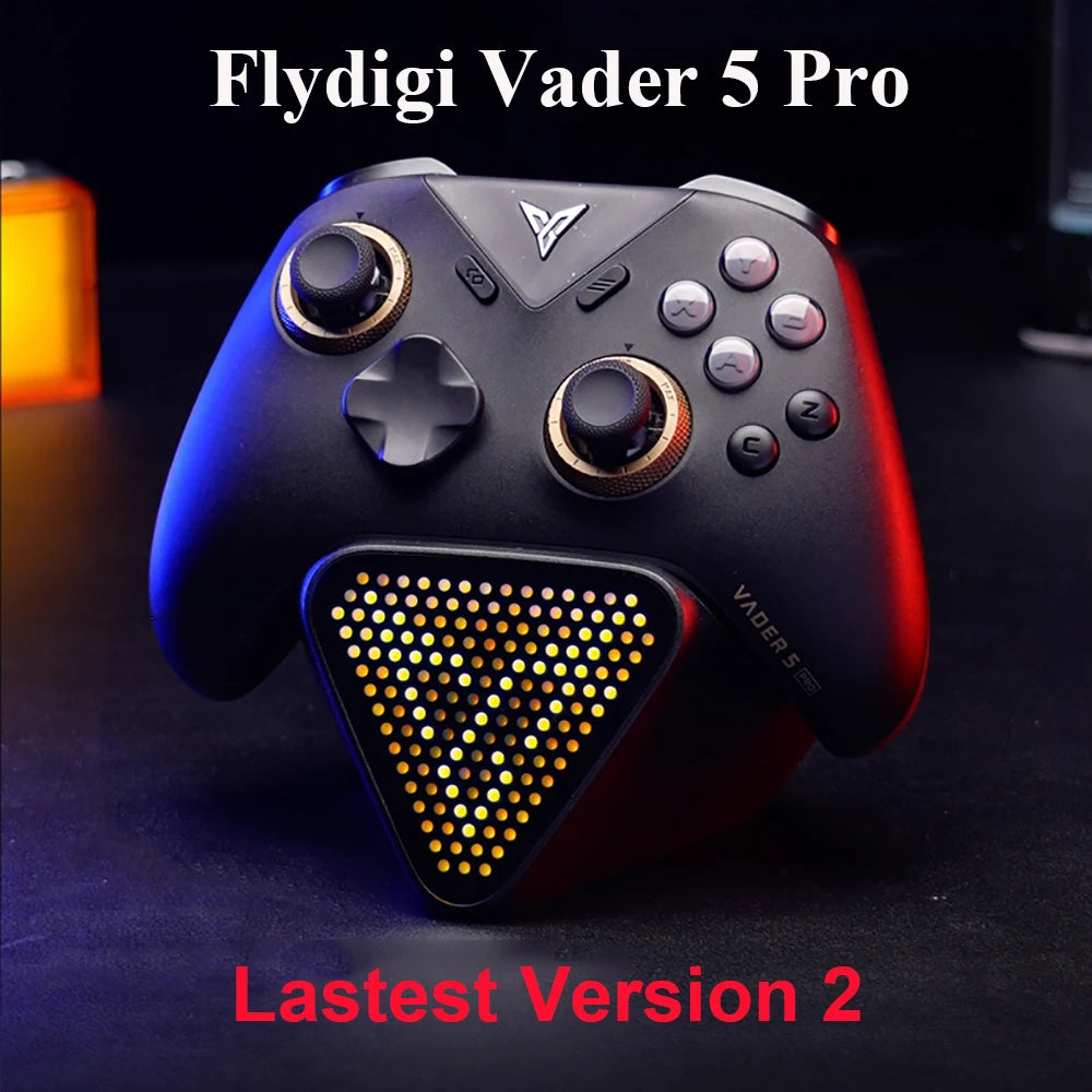 Flydigi Vader 5 Pro Game Controller Gamepad Athletic Elite Handle Wireless Gaming Controllers With Hall Rocker For PC IOS NS