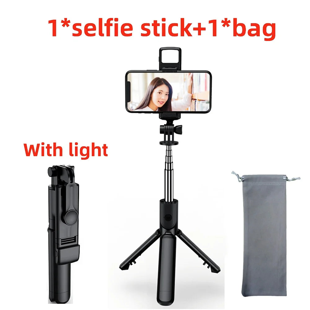 Bluetooth Smartphone Tripod With Fill Light