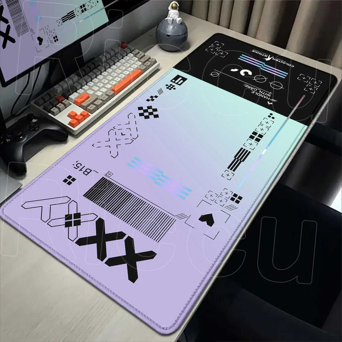 Pink CSGO Gaming Mouse Pad