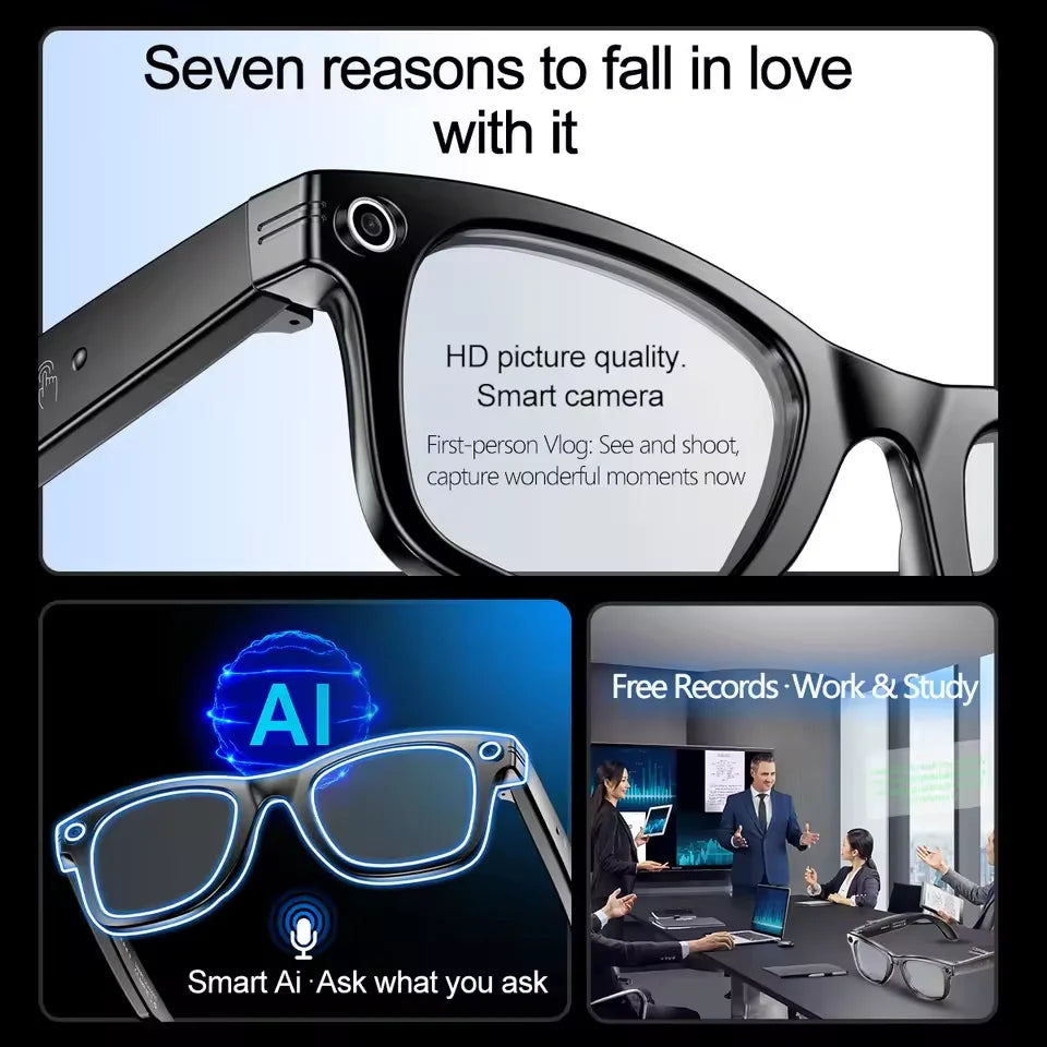 800W AI Smart Translation Glasses