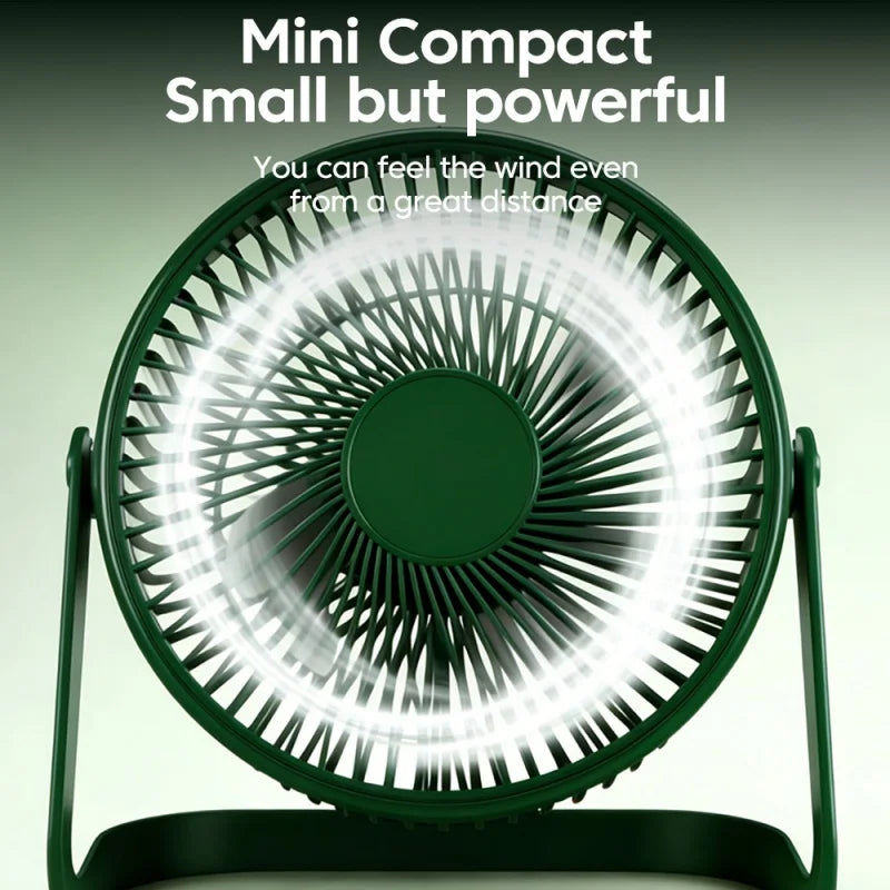 Mini USB Adjustable Desktop Fan