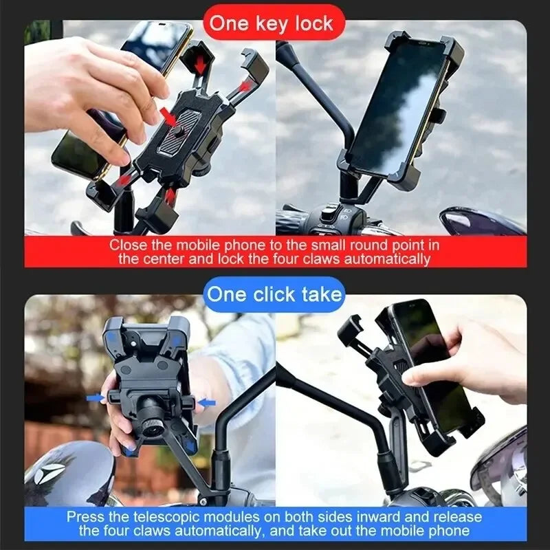 360° Rotating Bike Phone Holder