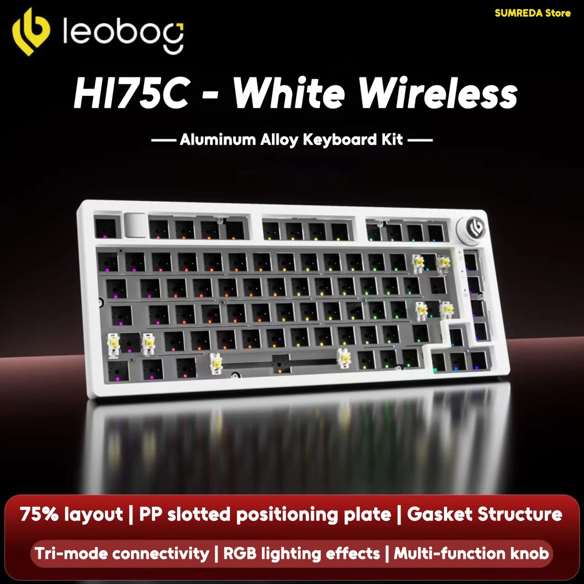 LEOBOG Hi75 Pro Wireless Mechanical Keyboard