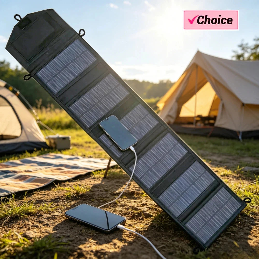 Foldable 5V USB Solar Charger