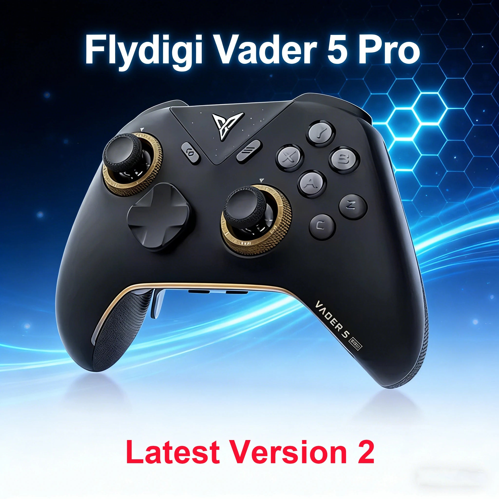 Flydigi Vader 5 Pro Gamepad With Hall Rocker Athletic Vibrate Trigger Gaming Controller For NS Mobile TV PC