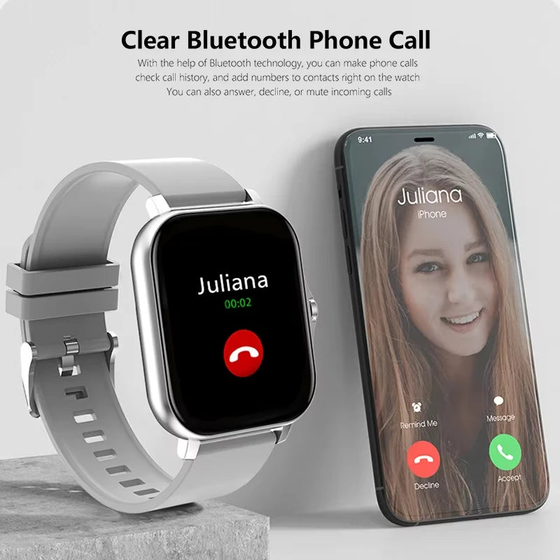 Lenovo 1.83" Fitness Smartwatch