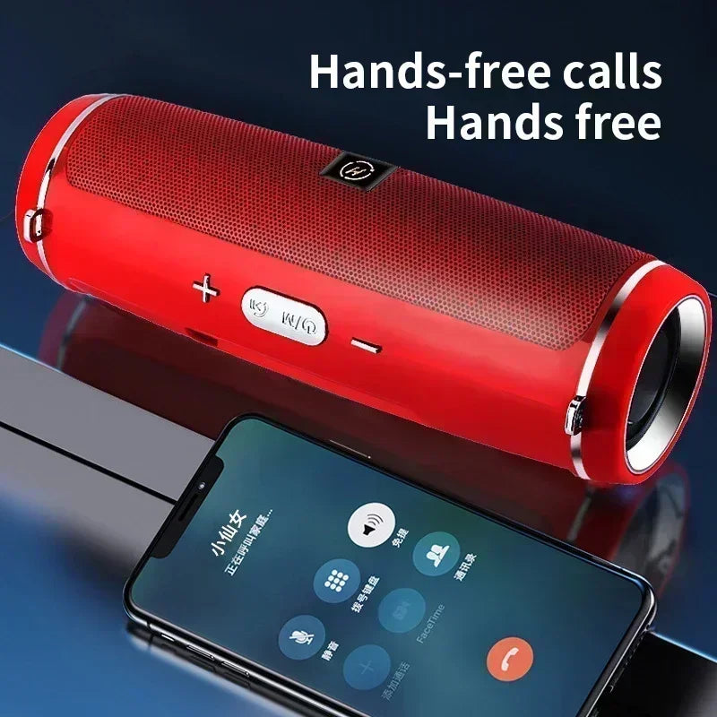 Portable Waterproof Bluetooth Bass Speaker