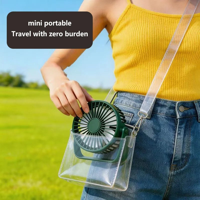 Mini USB Adjustable Desktop Fan