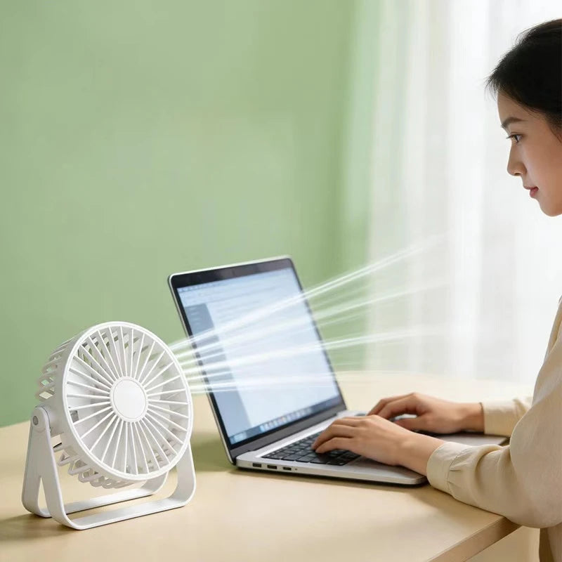 Mini USB Adjustable Desktop Fan