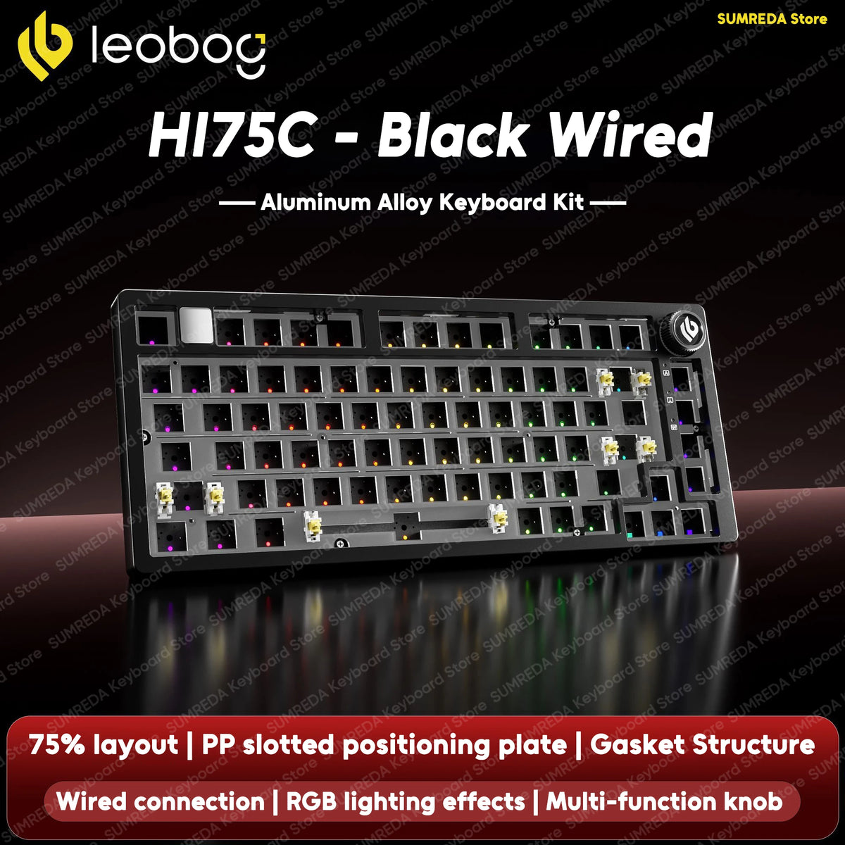 LEOBOG Hi75 Pro Wireless Mechanical Keyboard