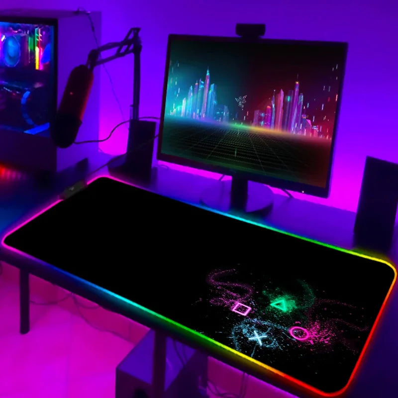 RGB LED Gaming Mouse Pad